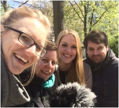 Becky und das Filmteam